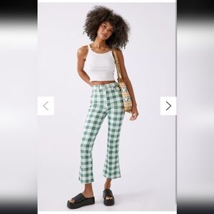 Wrangler Wrock Gingham Flare Pant